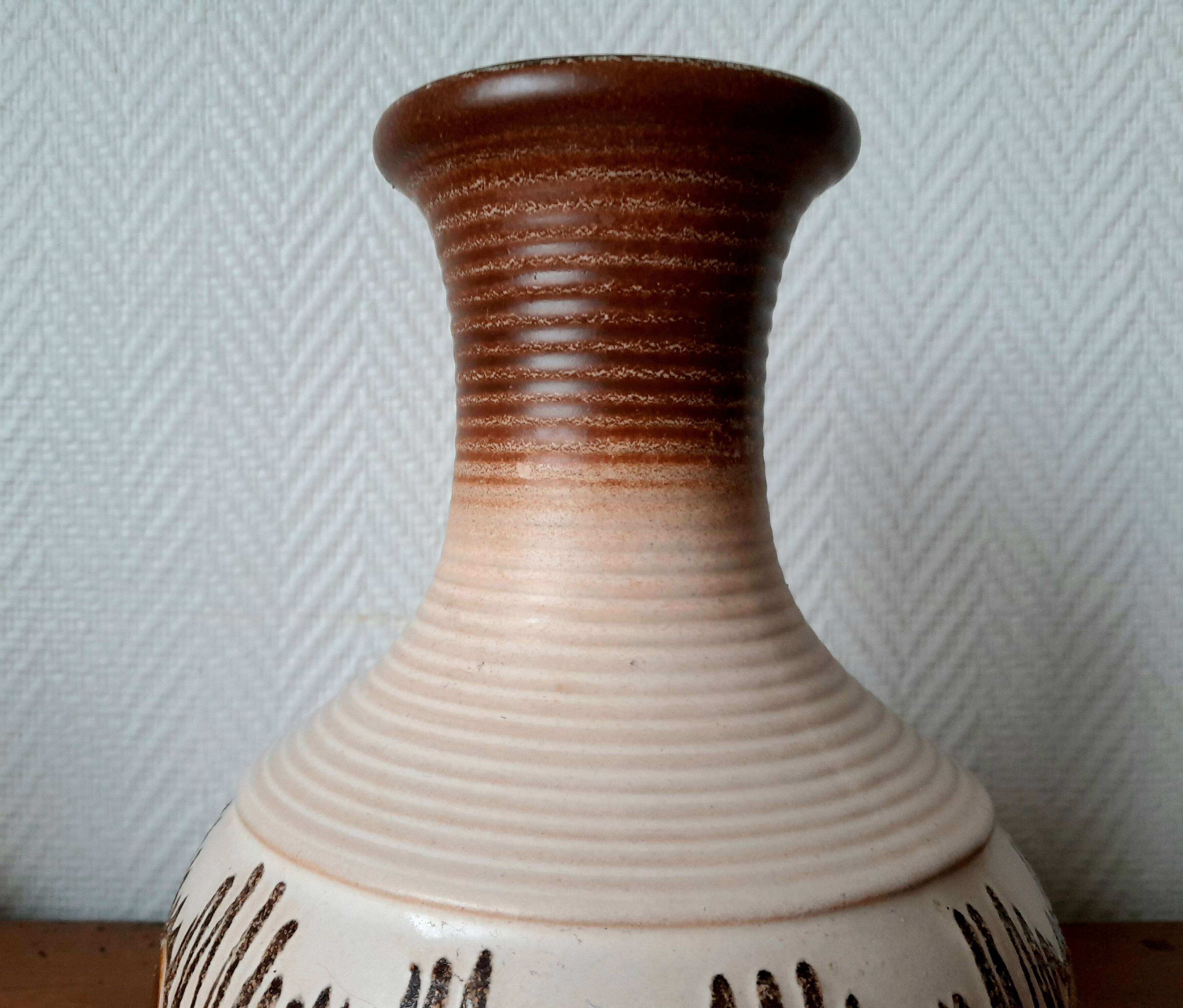 Vintage German Ceramic Vase 1970