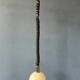 Large Space Age suspension Stilux Milano mid-century
