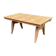 Renovated 1950s wooden Art Deco extendable dining table.