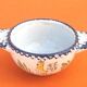 Charolles earthenware bowl with ears / saucer rooster model