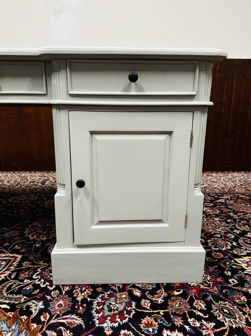 Classic English Grey Desk Partnerdesk