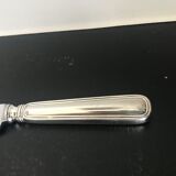 Silver metal bread knife