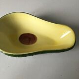 6 ceramic avocado-shaped ramekins