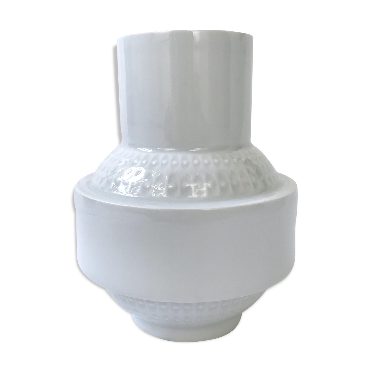 Vase en porcelaine signé B&C Bernardaud Limoges