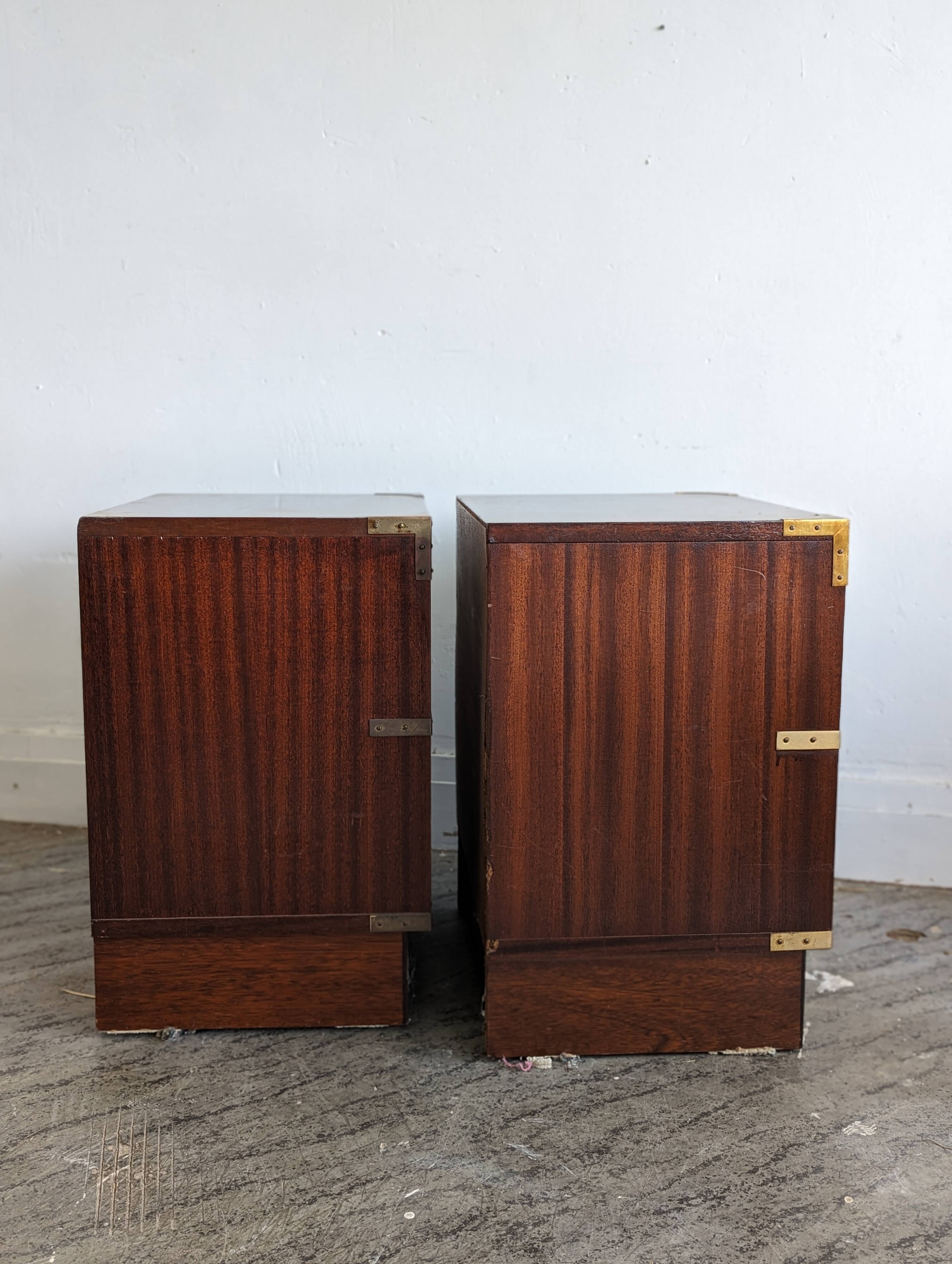 Pair of bedside tables