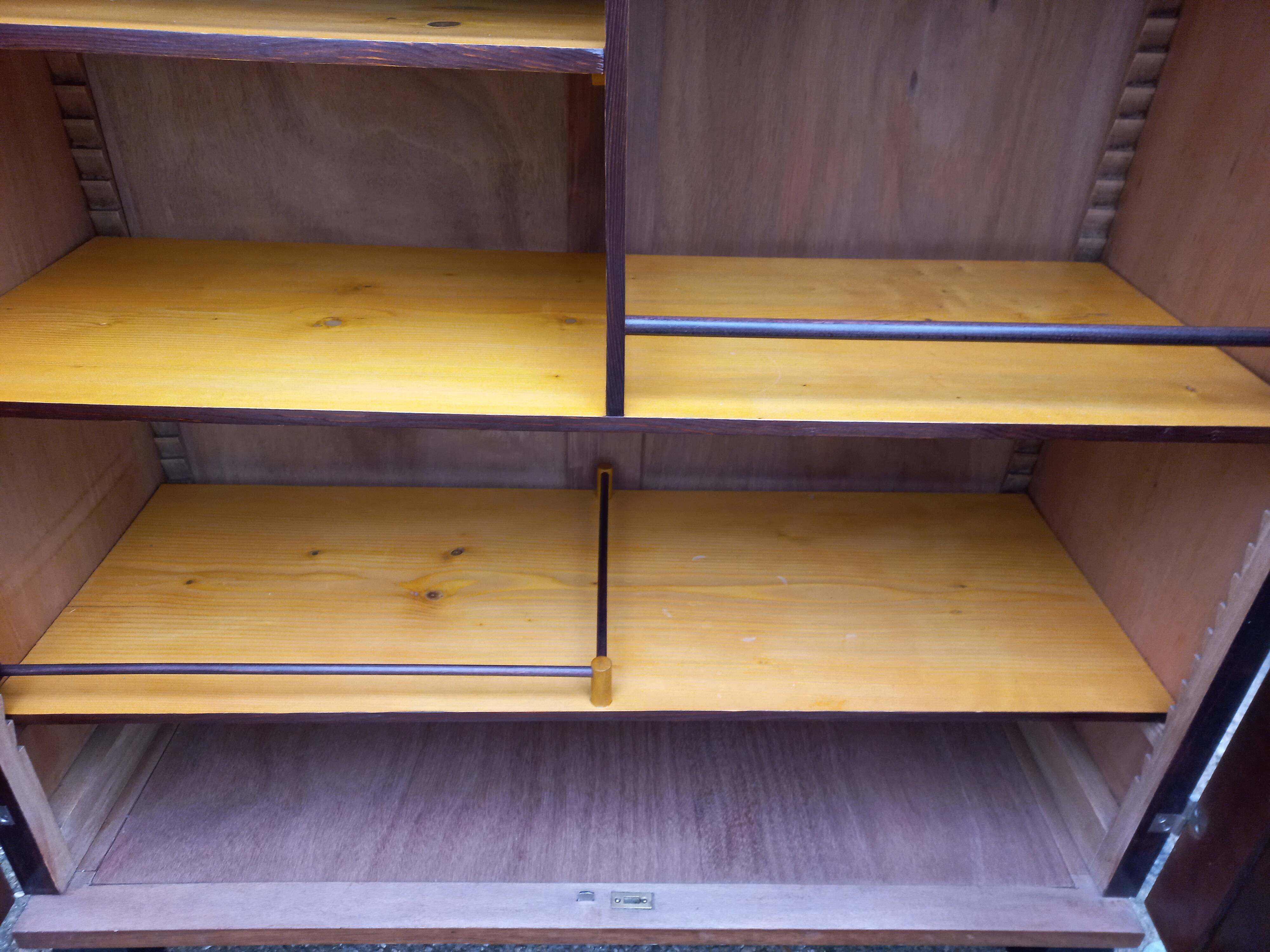 Art Deco rosewood bar cabinet