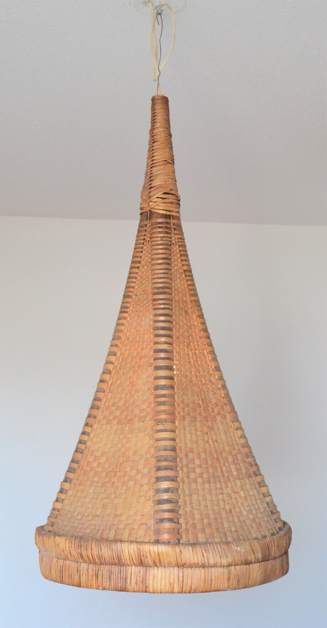 Rattan hanging lamp 60/70