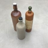 Set of 3 bottles in gres