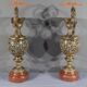 Pair of bronze ewers, art nouveau – 1910