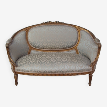 Louis 16 style basket sofa