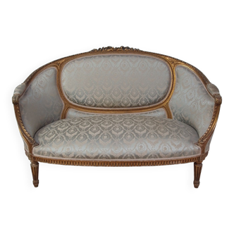 Louis 16 style basket sofa