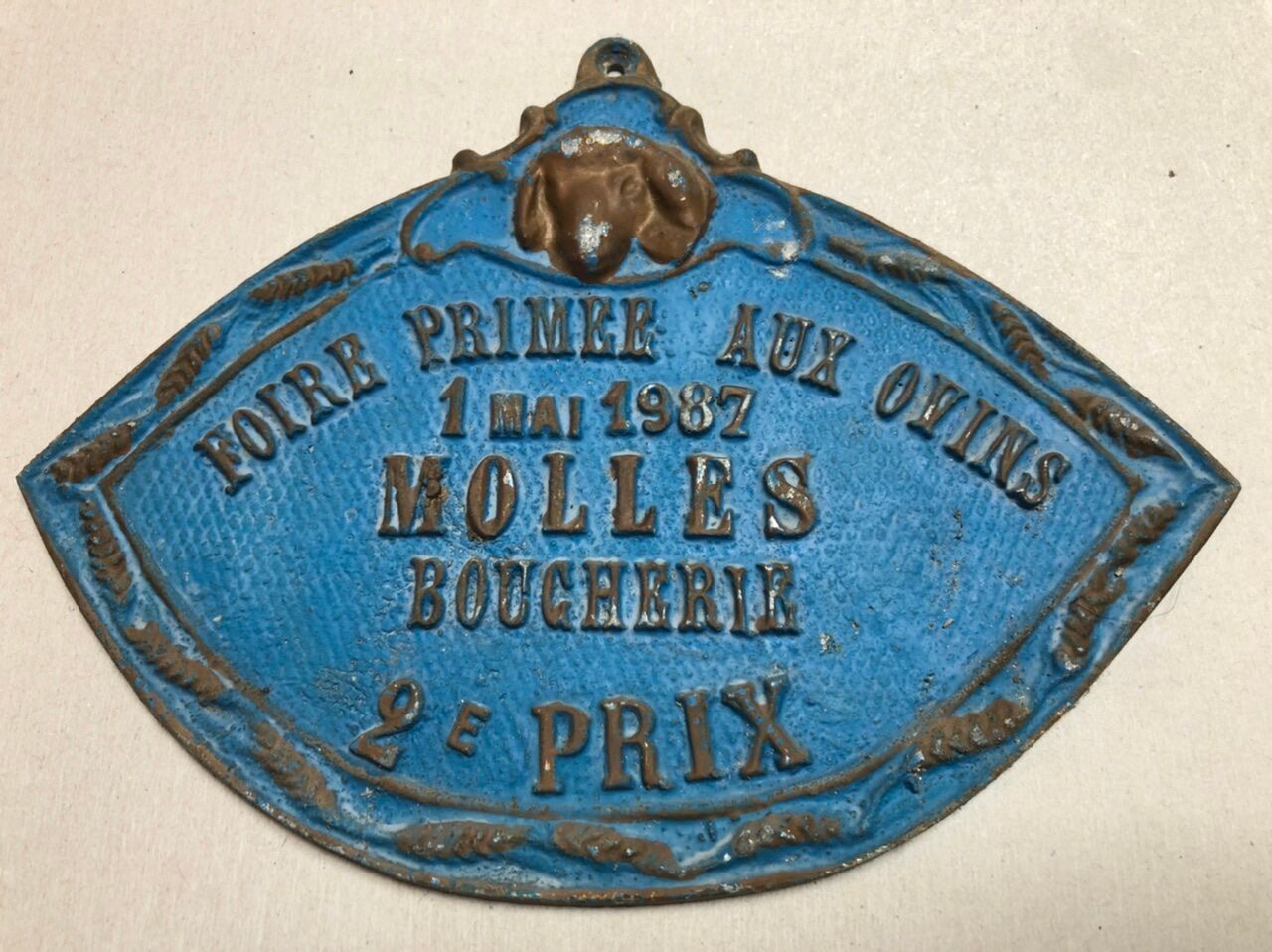 CHEVAUX PLAQUE CONCOURS HIPPIQUE 4éme Prix Du Commerce & De Industrie