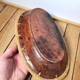 Dish basketry and ceramic