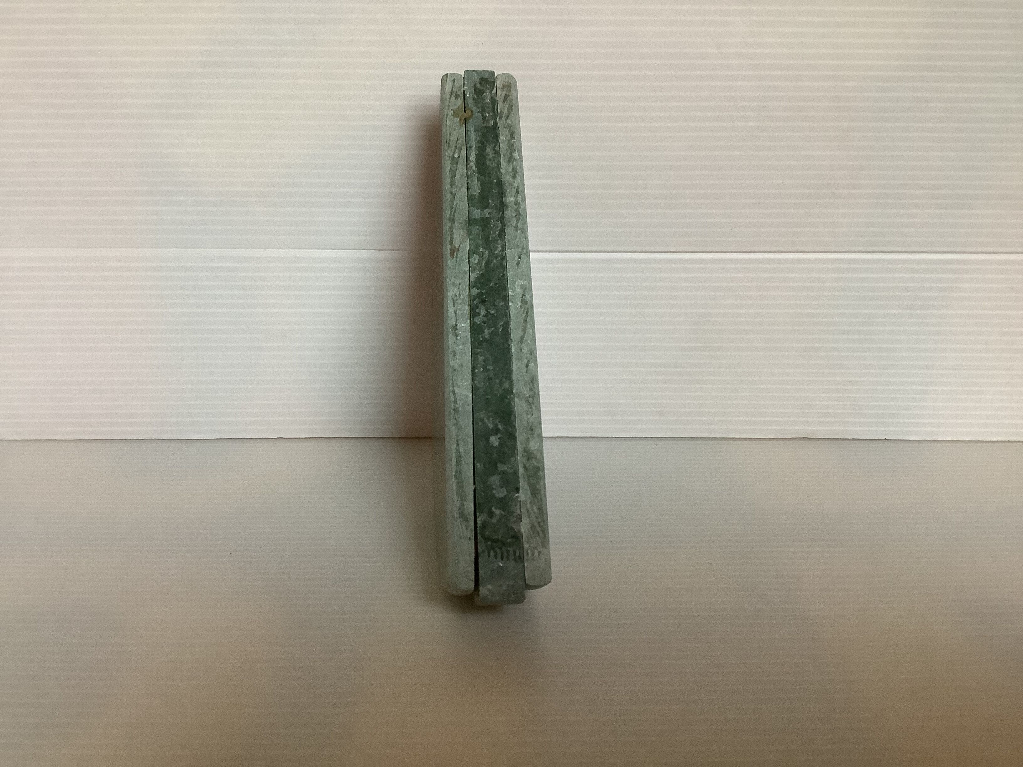 Letter holder mail rack green marble