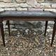 Table low Louis XVI wood and marble