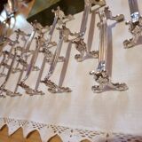 Set of 12 Christofle France Cutlery Rests Vendôme Model