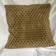 Coussin en velour vintage