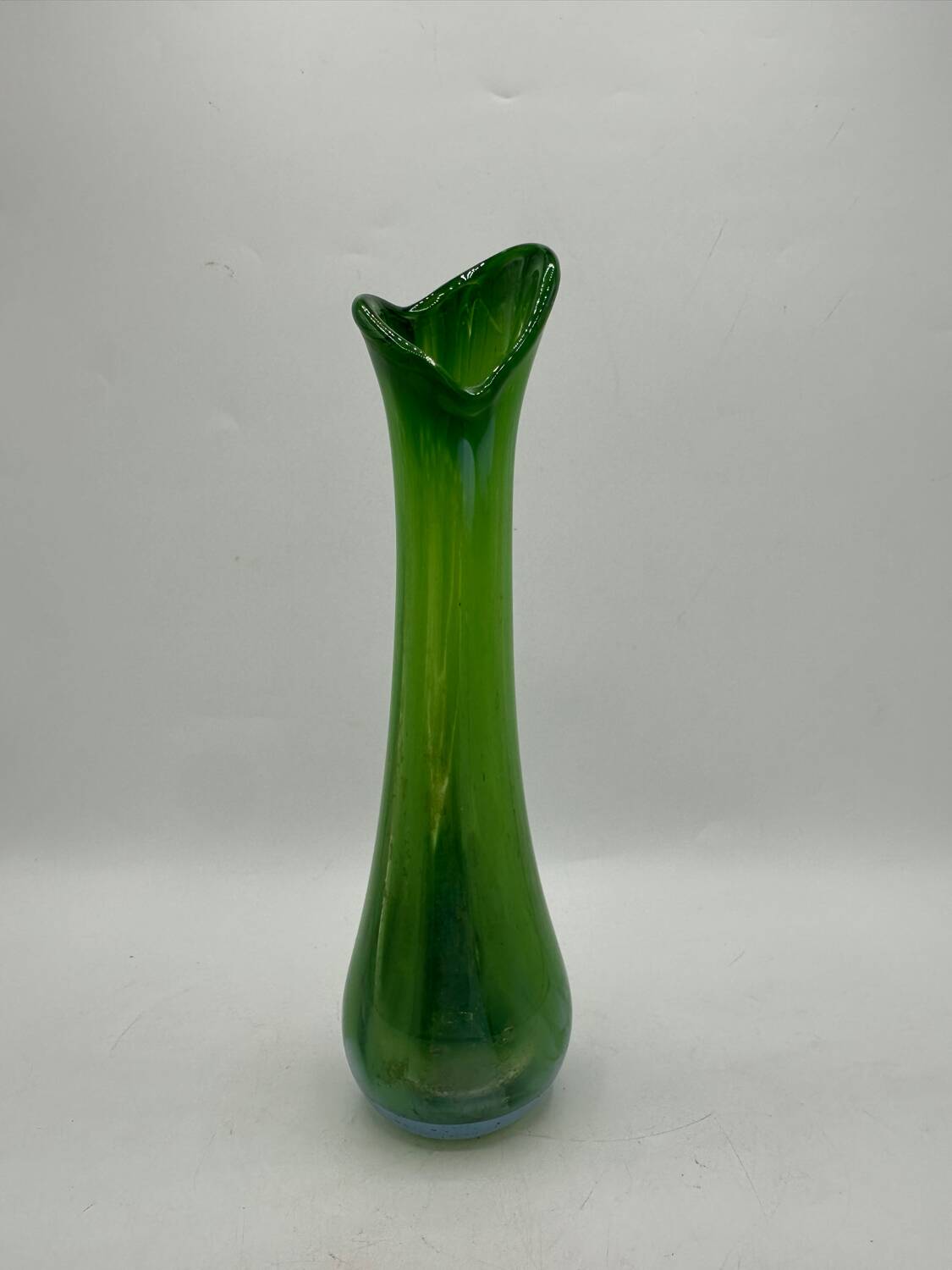 Blown glass vase