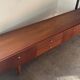 Scandinavian teak row from the 60s and 70s