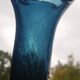 Vase soliflore ancien en verre soufflé