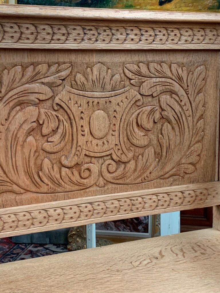 Renaissance-style bench