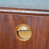 Low cabinet or small sideboard in mahogany from the 1960s.