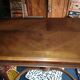 Table bureau entretoise en noyer