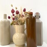 Speckled ceramic vase pitcher