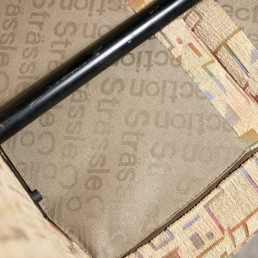 Strässle graphic sofa, 1980s