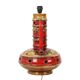 Large Red and Yellow Ceramic Lamp Base, Kil, Scandinavia, 51 cm