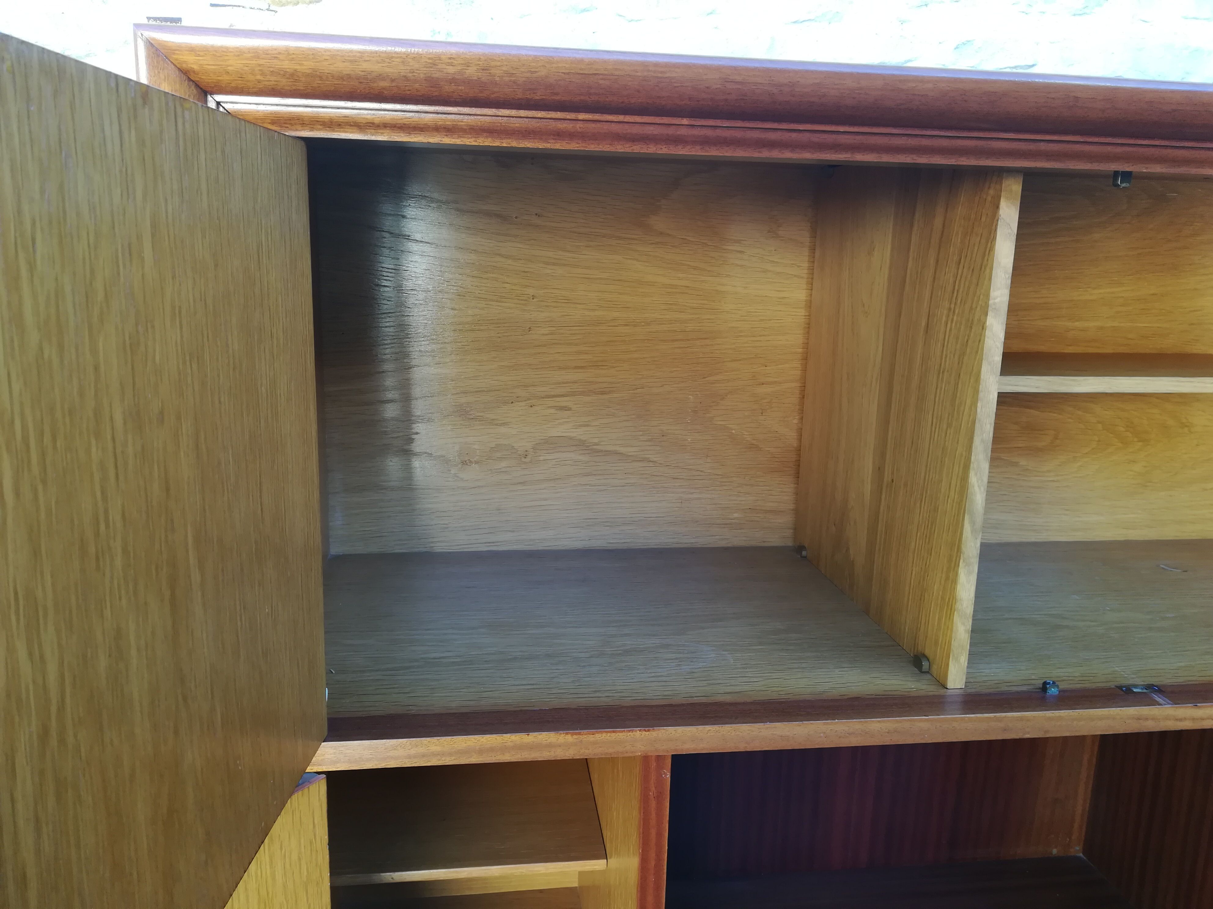 Six-door high sideboard