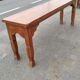 Console en teck massif