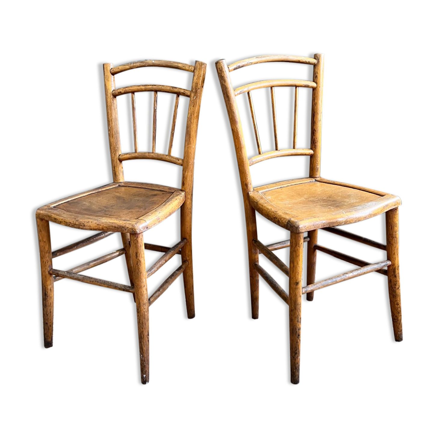 Pair of bistro chairs