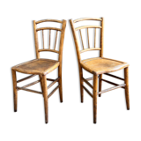 Pair of bistro chairs