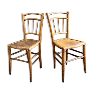 Pair of bistro chairs