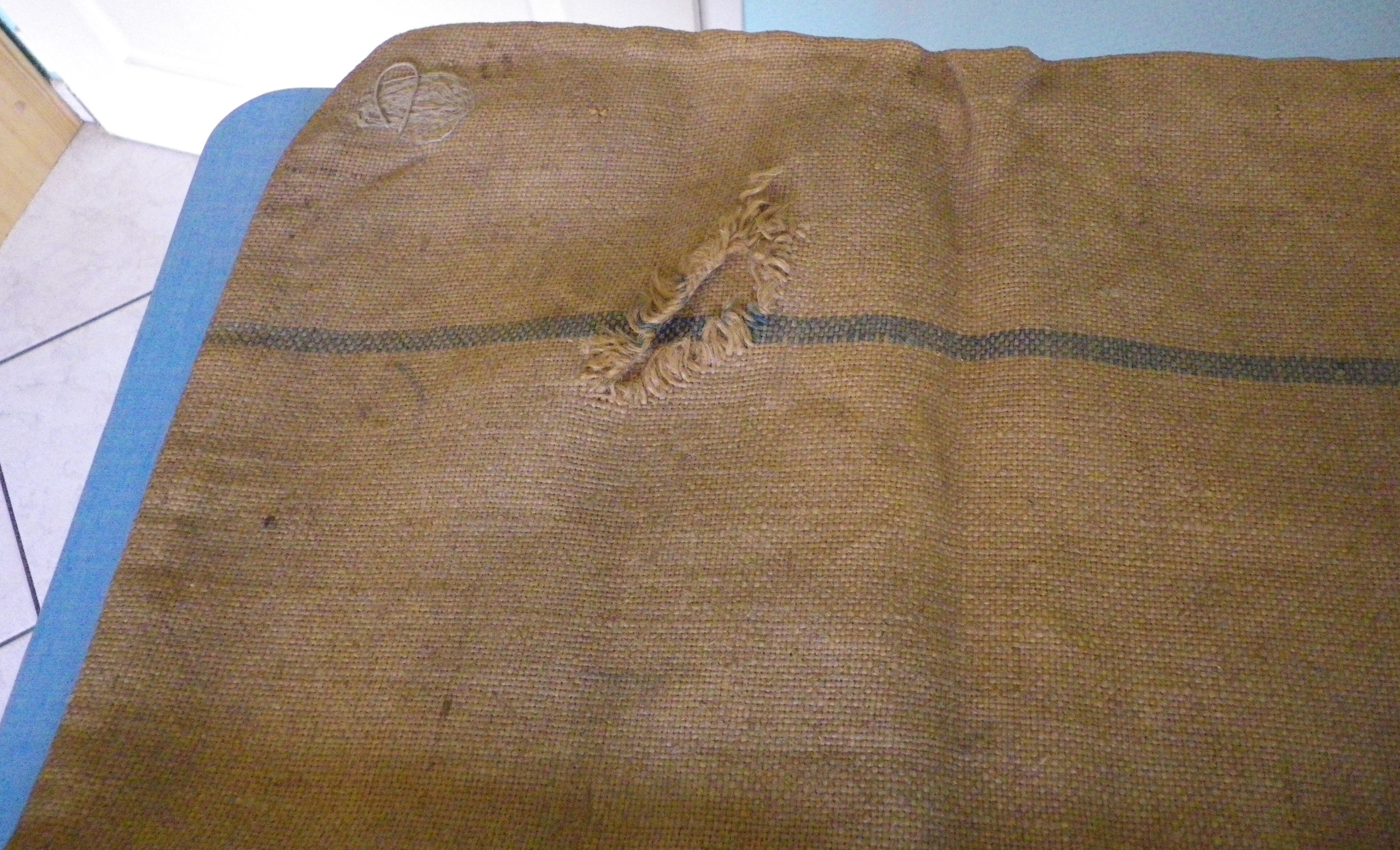 Refueling bag - H.Vpfl. 1935 with national eagle on the back - Collectible - Germany