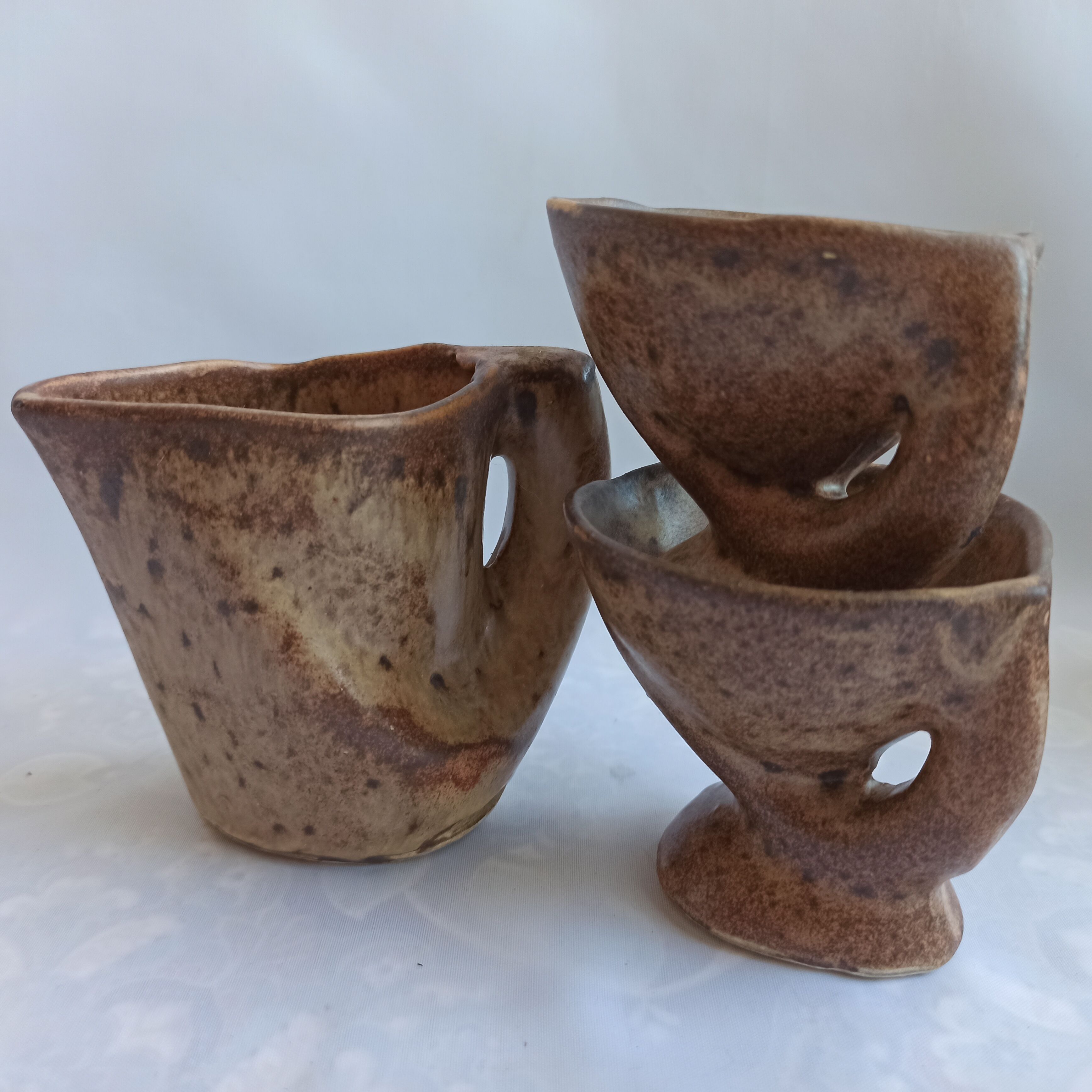 Modernist Mugs & Modernizer Pourer Vallauris