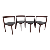 Roundette Teak Dining Chairs by Hans Olsen for Frem Rojle, 1960s set of 4