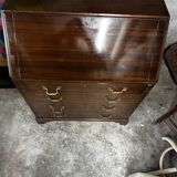 Commode scribane en acajou - grande bretagne début xx e