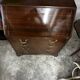 Commode scribane en acajou - grande bretagne début xx e