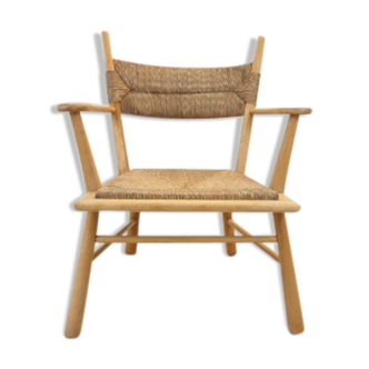 Chair long vintage low van Pelt
