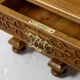 Grand Neo-Renaissance ministerial desk with steps in oak - circa 1880-1890