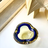 Ashtray or empty Murano glass pocket (Sommerso technique)