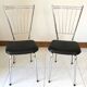 Paire de chaises design 1960-70