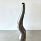 Xxl “tentacule” vase / cast aluminum – 1980s