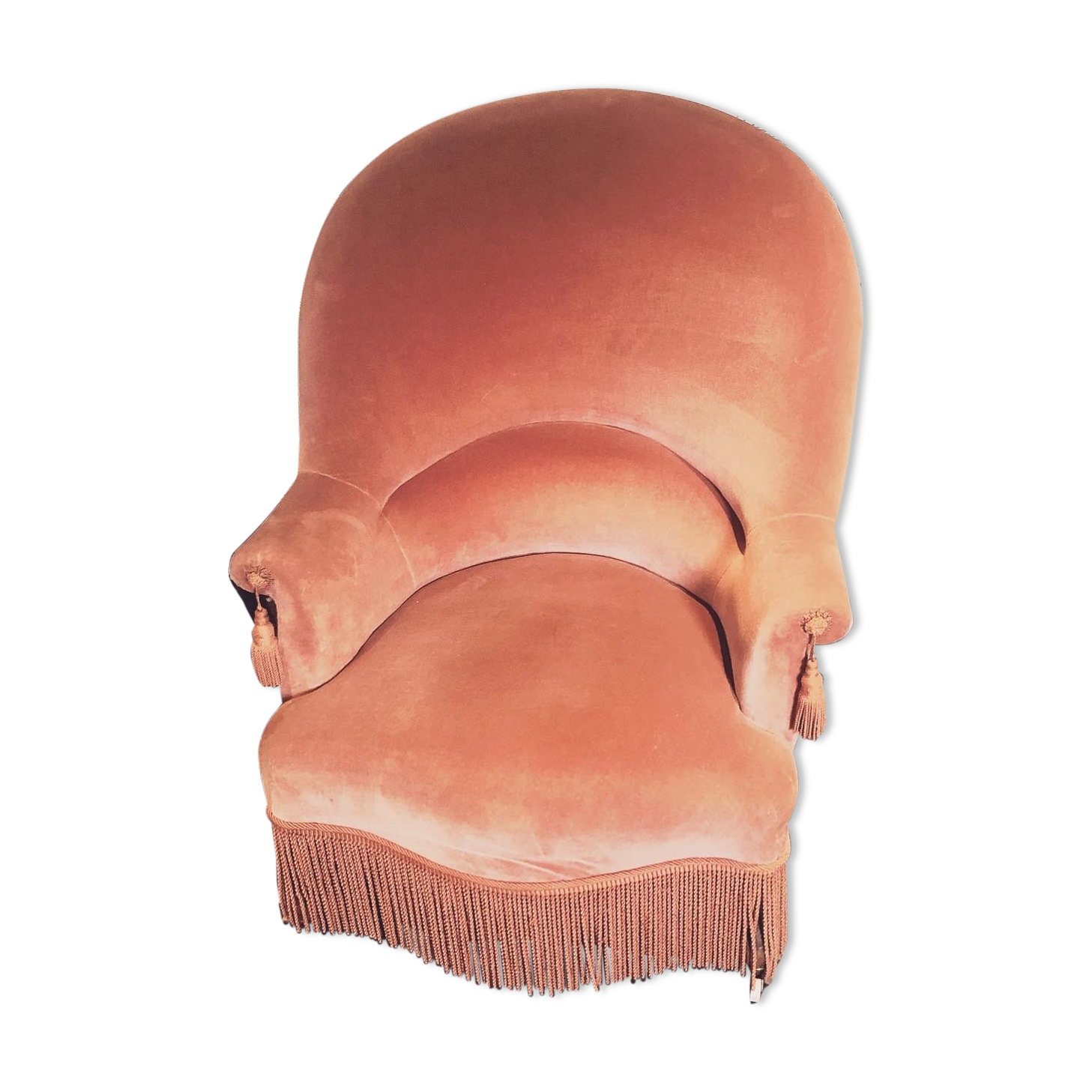Raspberry toad chair