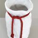 Vintage vase Bay Keramik jute bag 1960