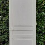 Porte de communication h221,5xl90cm ancienne panneautée, moulurée, intérieure