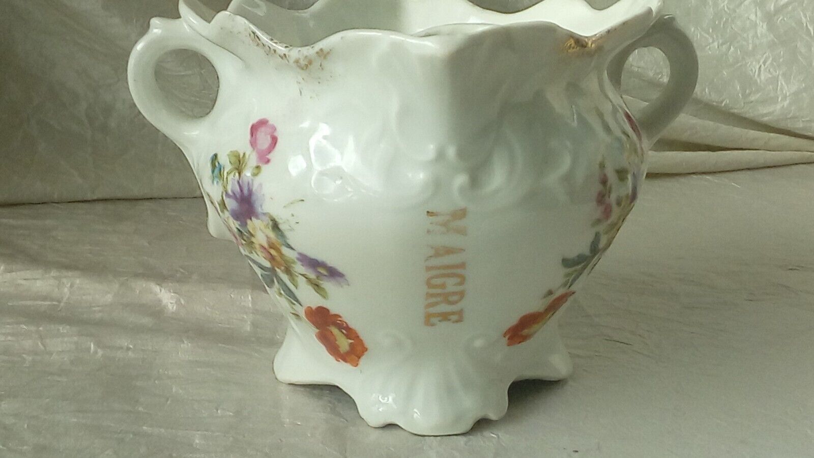 Lean and fat porcelain sausage decor flora