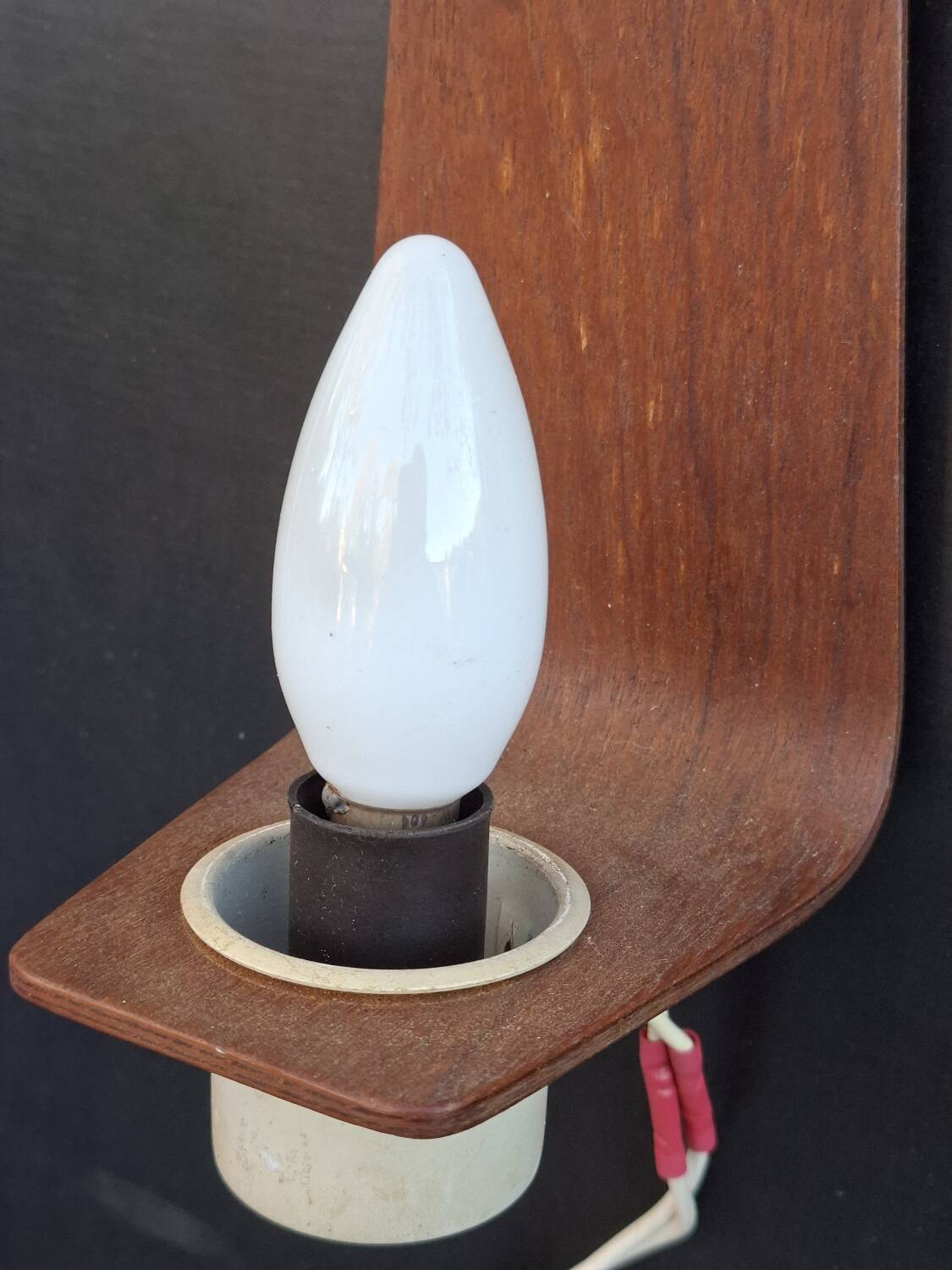 Pair of Scandinavian wall lights